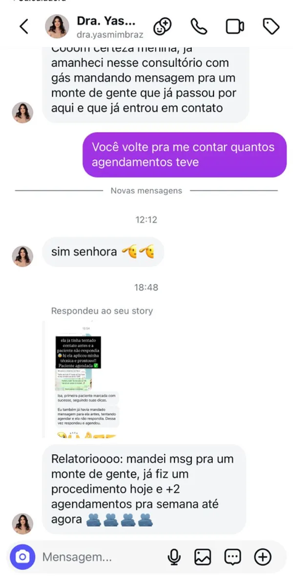 Depoimento de aluna 4